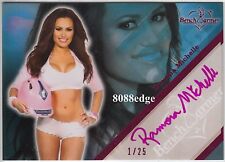 2011 BENCHWARMER LIMITED AUTO: RAMONA MICHELLE #1/25 PINK AUTOGRAPH SEXY