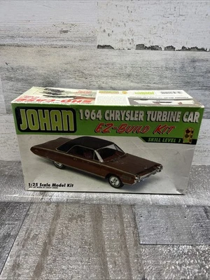 Coche de turbina Chrysler vintage Johan 1964 modelo EZ-202 caja abierta Foto 1 de 3