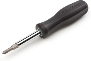 TEKTON 6-in-1 Phillips/Slotted Multi-Bit Driver #1 x 3/16 in., #2 x 1/4 in. - Picture 1 of 7