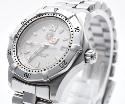 [Exc+5] TAG Heuer Professional 2000 WK1312 Silver 30mm Quartz Women's Watch - image 1 of 4