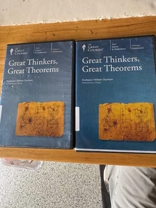 The Great Courses DVD and Booklet - Great Thinkers, Great Theorems - Bild 1 von 1