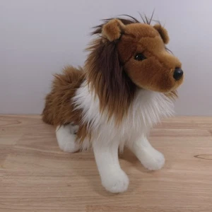 Whispy 16" Sheltie Dog Douglas Stuffed Animal Plush Cuddle Puppy Shetland Sheep - Picture 1 of 8