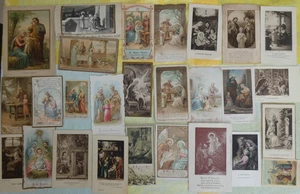 lot de 27 images pieuses communion theme sainte famille lot sf 27 - Imagen 1 de 1