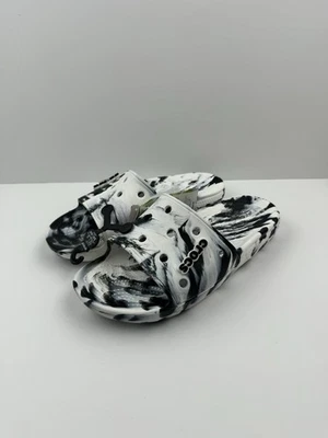 Crocs Classic Marbled Slide Sandals Clog Tie Dye 9 Women’s / 7 Mens 20687-103 - Image 1 of 4