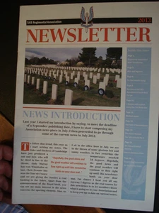SAS Regiment Assoc News 2013 British Army Military History SF - Picture 1 of 3