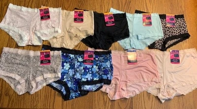 MAIDENFORM One Fabulous Fit Boyshort PANTIES 5 8 9 (Many Colors) 40760 NWT - Image 1 of 4