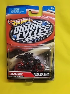  Hot Wheels Motorcycles Blastous Removable Rider Diecast NOS 🔥03 - Image 1 of 4