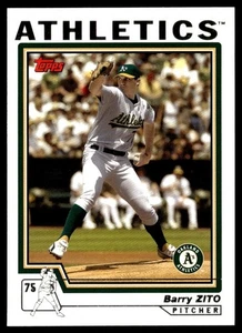 2004 Topps Barry Zito Oakland Athletics #550 - Picture 1 of 2