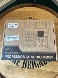 JXSOU UM-33, 6 Channel, Professional Audio Mixer  - Picture 1 of 3