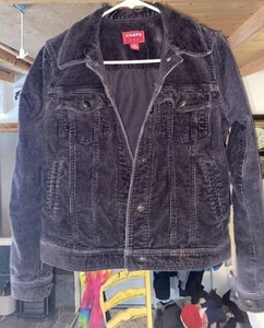 Chaps Ralph Lauren Brown Corduroy Double Pockets Jacket SIze Small Excellent!! - Picture 1 of 12