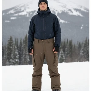 Pantalones de snowboard Burton Cargo para hombre talla L esquí aire libre ropa deportiva Gorpcore invierno - Imagen 1 de 17