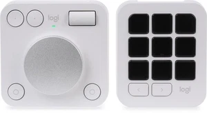 Consola creativa Logitech MX interfaz de escritorio personalizable - gris pálido - Imagen 1 de 11