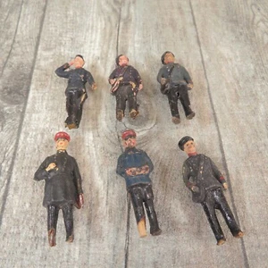 ELASTOLIN / LINOL - ? - 6 Figuren Soldaten - H= ca 5 cm - #I50265 - Picture 1 of 4