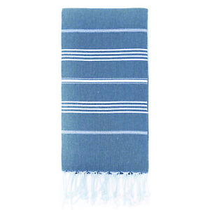 Picnic Striped Linen Beach Towel Turkish Cotton Quick Dry Sports