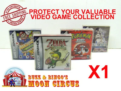 1x NINTENDO GAME BOY ADVANCE GAME BOX - CAIXA PROTETORA CAPA PROTETORA - Imagem 1 de 4