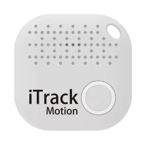 iTrack Motion Key Finder, Bluetooth Wireless Keys Phone Tracker Locator (White)
