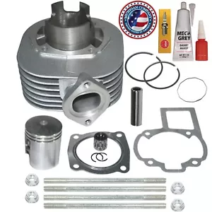 SUZUKI LT 80 LT80 CYLINDER PISTON KIT RINGS GASKETS PIN TOP END SET 1987 - 2006 - Picture 1 of 6