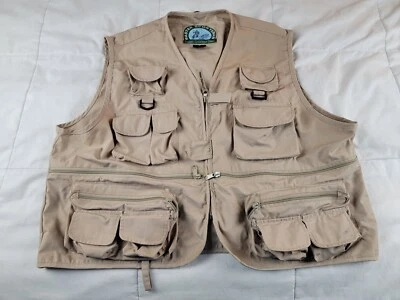 Chaleco Master Sportsman Outdoor Gear Caqui 14 Bolsillos Lucha/Engranaje XL Foto 1 de 4