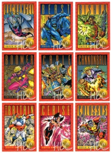 1993 X-MEN SERIES 2 CARD SINGLES PICK & COMPLETE YOUR SET - Picture 1 of 100