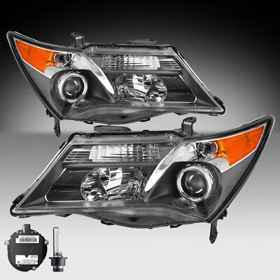 Par de faros de lastre de xenón HID adaptables para Acura MDX 07-13 Foto 1 de 4
