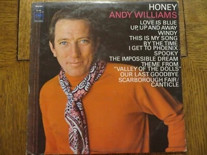 Andy Williams – Honey - 1968 - Columbia CS 9662 Vinyl LP G+/VG+!!! - Picture 1 of 5