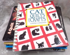 Lot/15 Quilt Books CATS Langeman APPLIQUE Basket Patterns Porter DEBBIE FIELD ++ - Picture 1 of 11
