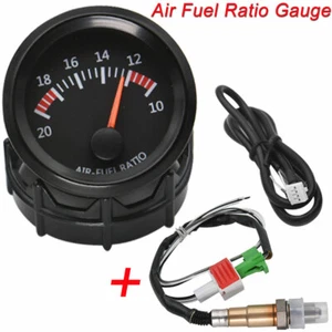 52MM Car Racing Air Fuel Ratio Gauge Meter with Narrowband O2 Oxygen Sensor 12V - Picture 1 of 11