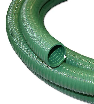Medium Duty Green Suction & Delivery Hose - For Waste Water, Irrigation, Slurry • 169.50£