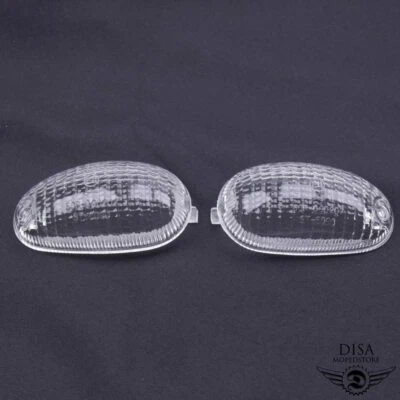 Blinkerglas weiß vorne links + rechts Blinker Set für Piaggio TPH 50 125