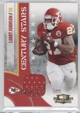 2008 Donruss Threads Century Stars Materials /250 Larry Johnson #CS-8