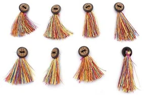 Plastic Button Traditional Handmade Decor Sewing Material Craft Accessories 10pc - Picture 1 of 16