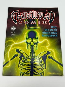 Vintage GRATEFUL DEAD Comix No. 5 Comic Book Jerry Garcia Armstrong 1992 Estate - Picture 1 of 5