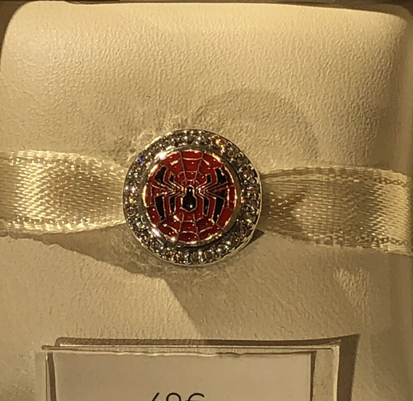 Charm PANDORA AVENGERS CAMPUS WEB SPIDER BOT Disneyland Paris Esclusivo - Immagine 1 di 1