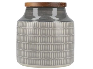 Tarro de almacenamiento Mikasa Drift gris nº 811 - Imagen 1 de 3