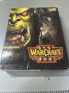 WARCRAFT 3 III Reign of Chaos BigBox PC Spiel + Soundtrack + Level Master CD - Bild 1 von 5