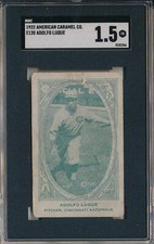1922 E120 AMERICAN CARAMEL CO. - ADOLFO LUQUE - SGC 1.5 FR (SVSC)
