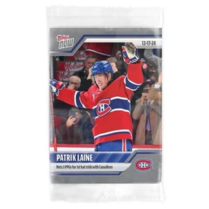 2024-25 NHL TOPPS NOW® Sticker #66 🏒 Patrik Laine 🏒 Montreal Canadiens - Picture 1 of 2