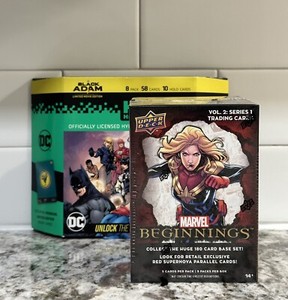 Upper Deck Marvel Beginnings Volume 2 Series 1 Blaster Box - LOT Of (2) - DC ⚡️