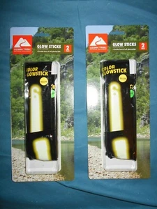 Ozark Trail Two Packs Of 2 Each Emergency Glow Sticks - Picture 1 of 1