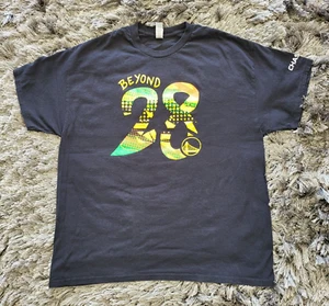 Golden State Warriors Shirt XL Beyond 28 Black History Month Promo Basketball - Picture 1 of 13