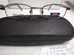 WRANGLER BRILLENRAHMEN Stil VORTEX BRAUN 47-19-140 mit ASTORIA Etui - Bild 1 von 5