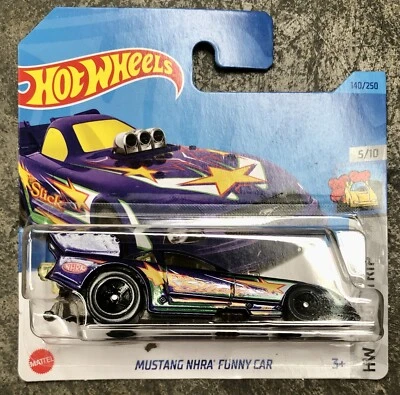 Hot Wheels MUSTANG NHRA FUNNY CAR VIOLA 2023 1:64 - Immagine 1 di 2