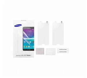 Original Samsung Galaxy Note 4 N910F 2 Pièces De Film Protecteur ET-FN910 - Picture 1 of 2