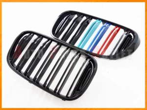 M Style M-Color Gloss Black Front Grille For 2016-2017 BMW G11 7-Serie 740i 750i - Picture 1 of 2