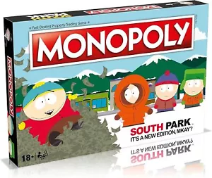 MONOPOLY SOUTH PARK BOARD GAME - Picture 1 of 3