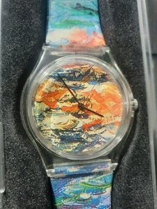 WAW Kunst Armbanduhr Museo World Art Watch Claude Monet - Armbänder gerissen - Bild 1 von 6