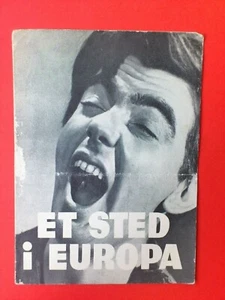 Vintage Danish Film Program. "Et sted i Europa" Hungary. Nicolas Gabor. - Picture 1 of 5