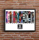 Half Man Half Biscuit Discography Multi Album Cover Art Poster Fathers Day Gift