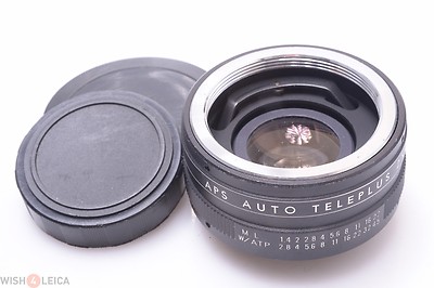 Sun Auto Tele UP 2X converter w/ case. Pentax M42 screw