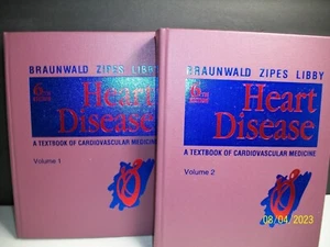 Braunwald's Heart Disease: A Textbook of Cardiovascular Medicine, Vol 1 & 2 6th - Picture 1 of 3